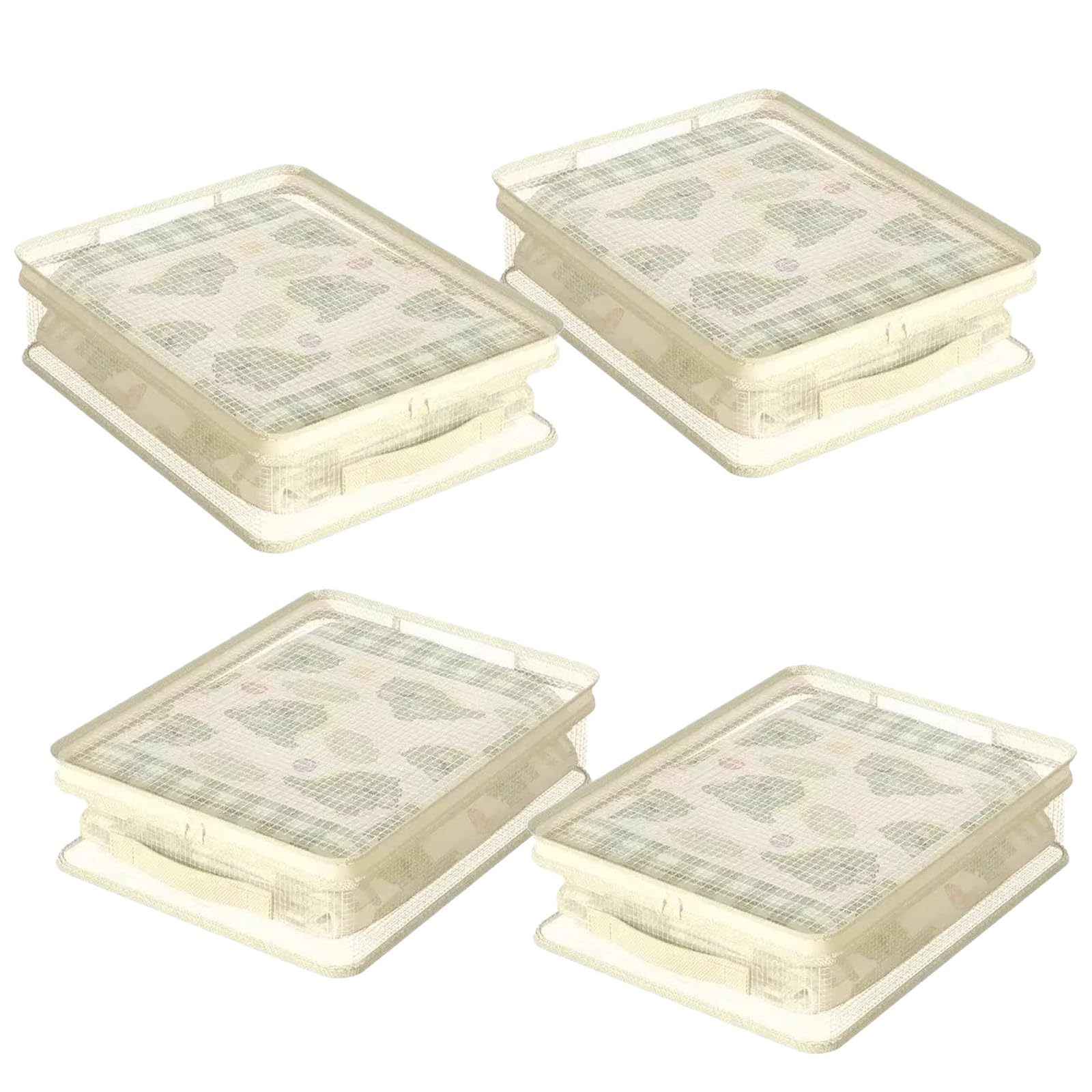 Fabric Drawer Storage Organizers for Clothes Bedding Closet Modulars Foldable Container for Seasonal Items Storage Box