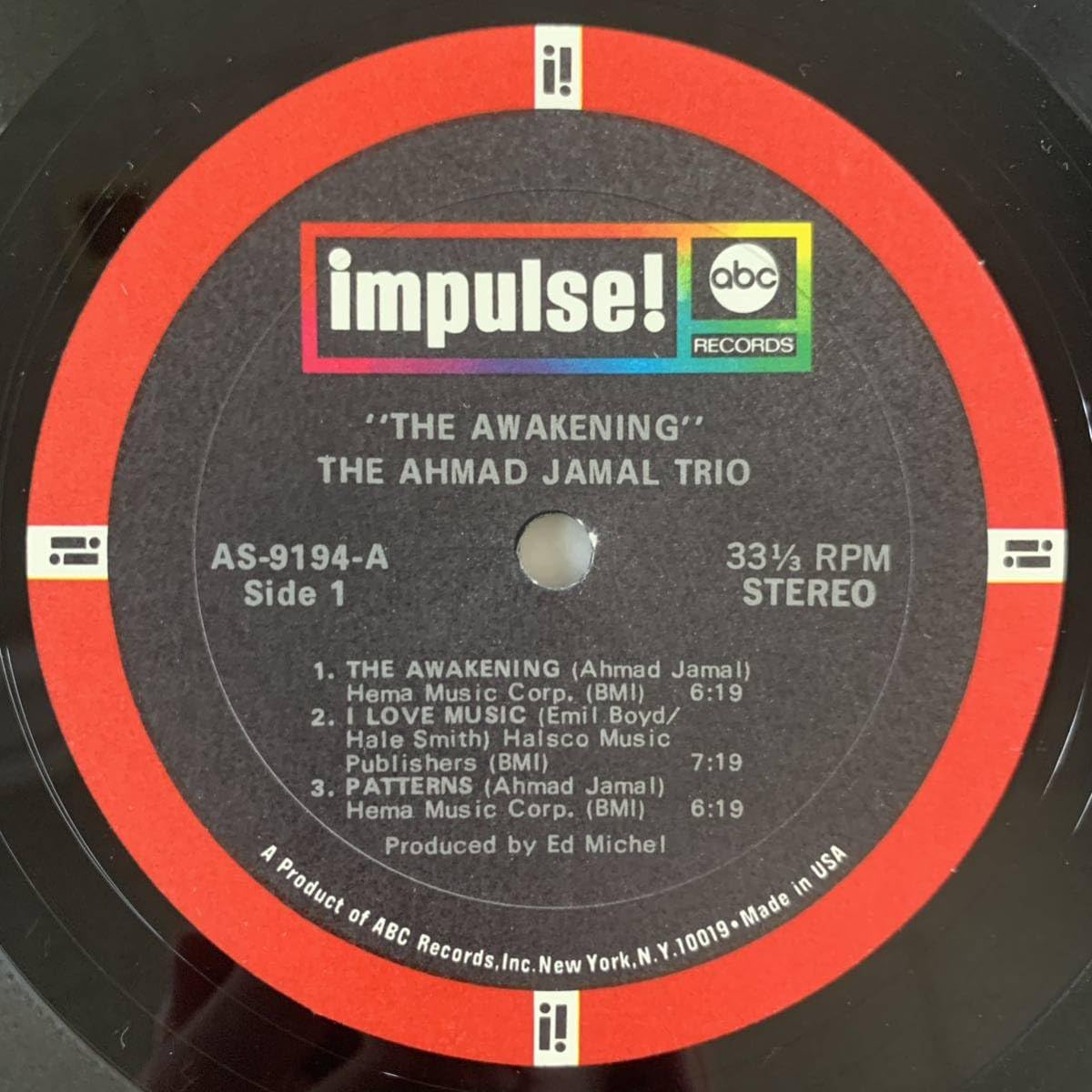 Amazon.co.jp: THE AHMAD JAMAL TRIO/THE AWAKENING // LP raregroove