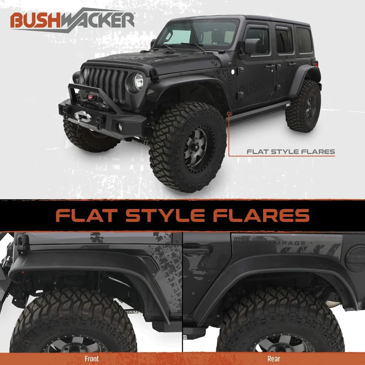 Amazon.co.jp: Jeep 97y～06y TJ ラングラー Bushwacker