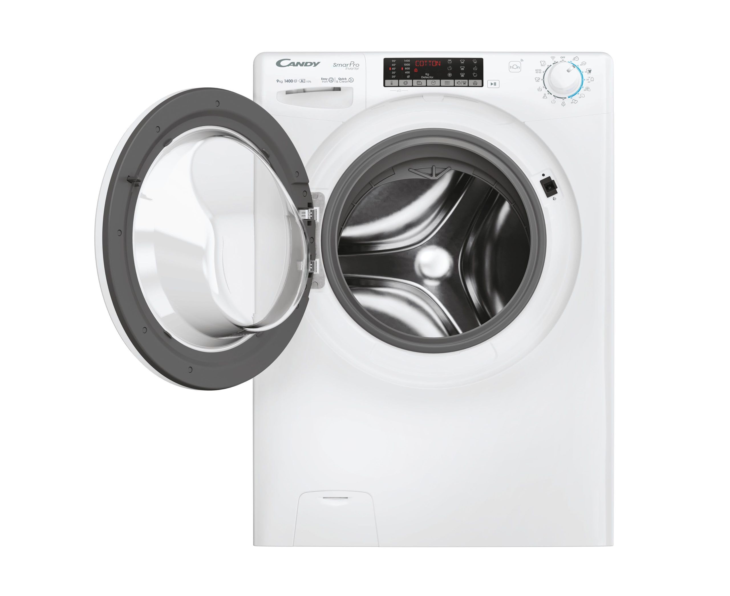 Lavadora carga frontal - CANDY Smart Pro Inverter CSO 496TWM6/1-S, 9 kg, 16 programas, Blanco