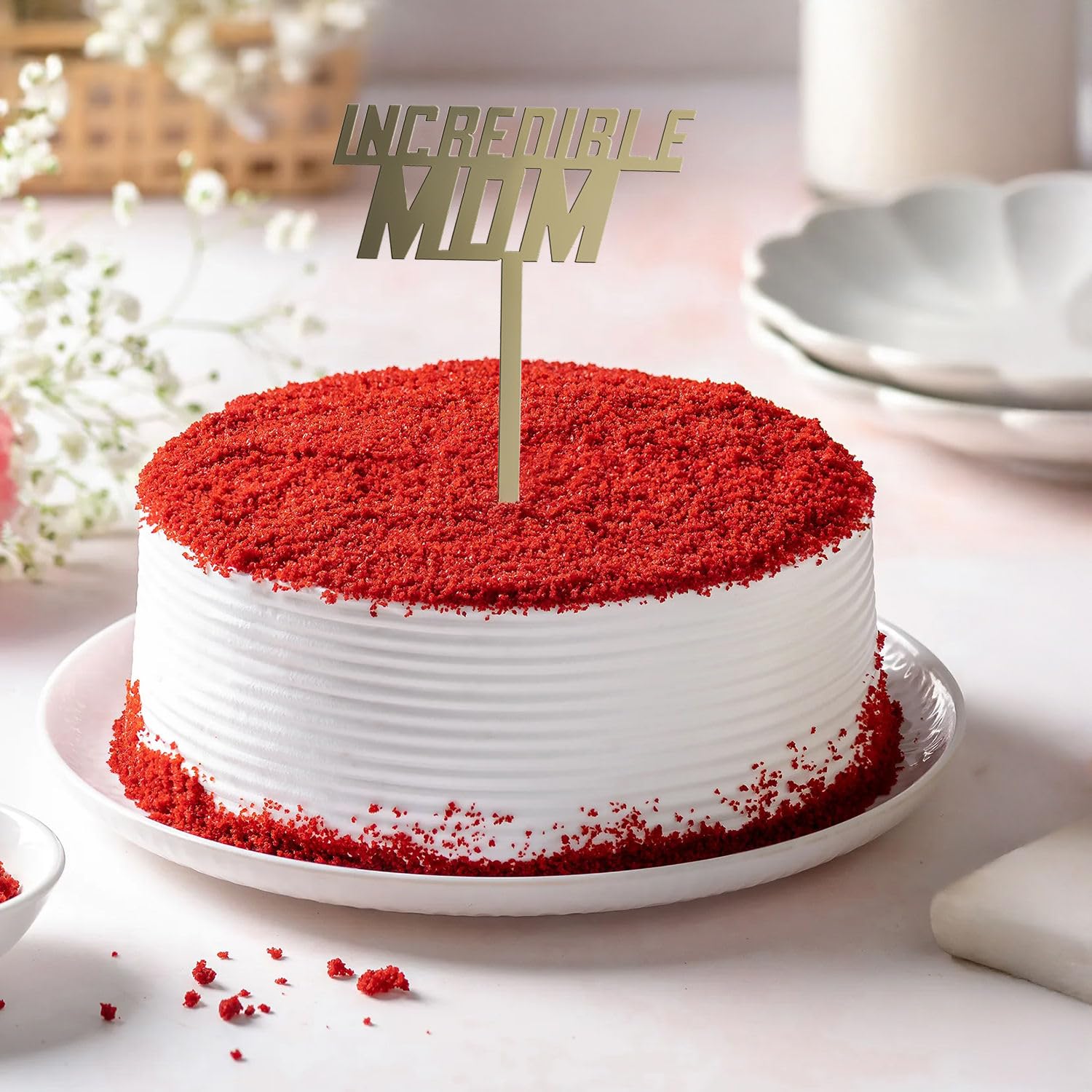 Fnp Cherished Red Velvet Cake for Mom-image-13