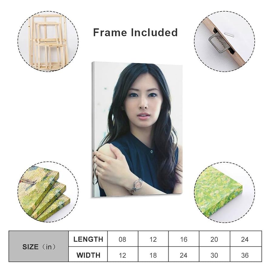 北川 景子 写実水彩画 Amazon.co.jp: 北川景子写真ビキニ貧乳ポスター絵画 バスルーム