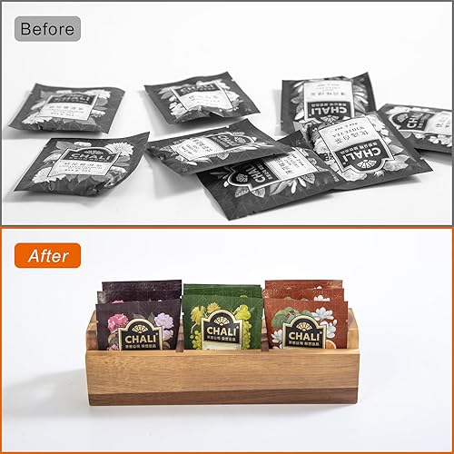 Miniatura 7 de GinSent Pequeña caja de té de madera