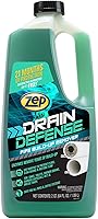 Vista 2 de Zep Drain Defense - Removedor de acumulación de tuberías (64 onzas) y gel avanzado para abridor de desagües de bañera y ducha (32 onzas)