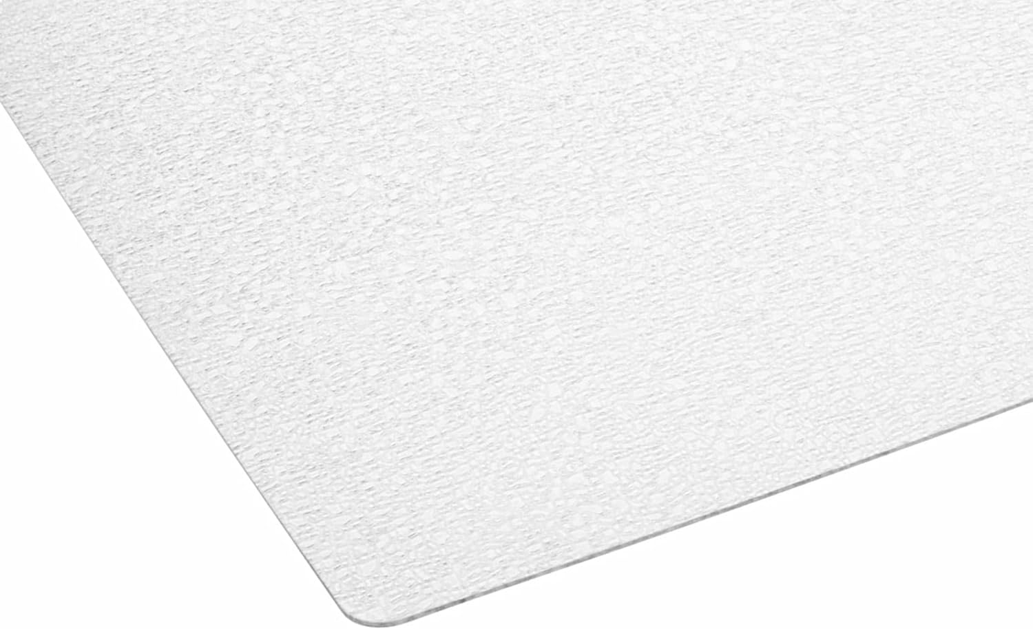 Clear Table Protector, USA Made, Safe, 18 x 24 Inch (2 Count), 2mm Thick Pebble Textured Vinyl, Clear Desk Cover Protector for Office Desk, Table Cover Custom for Wooden Table