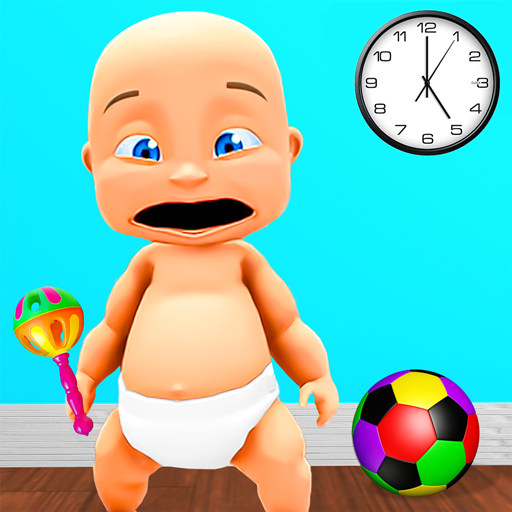 Newborn Naughty Baby Fun Daddy SNeugeborenes, freches Baby, lustige Papa-Simulator-Kindertagesstättenspiele 2025imulator Daycare Games 2025
