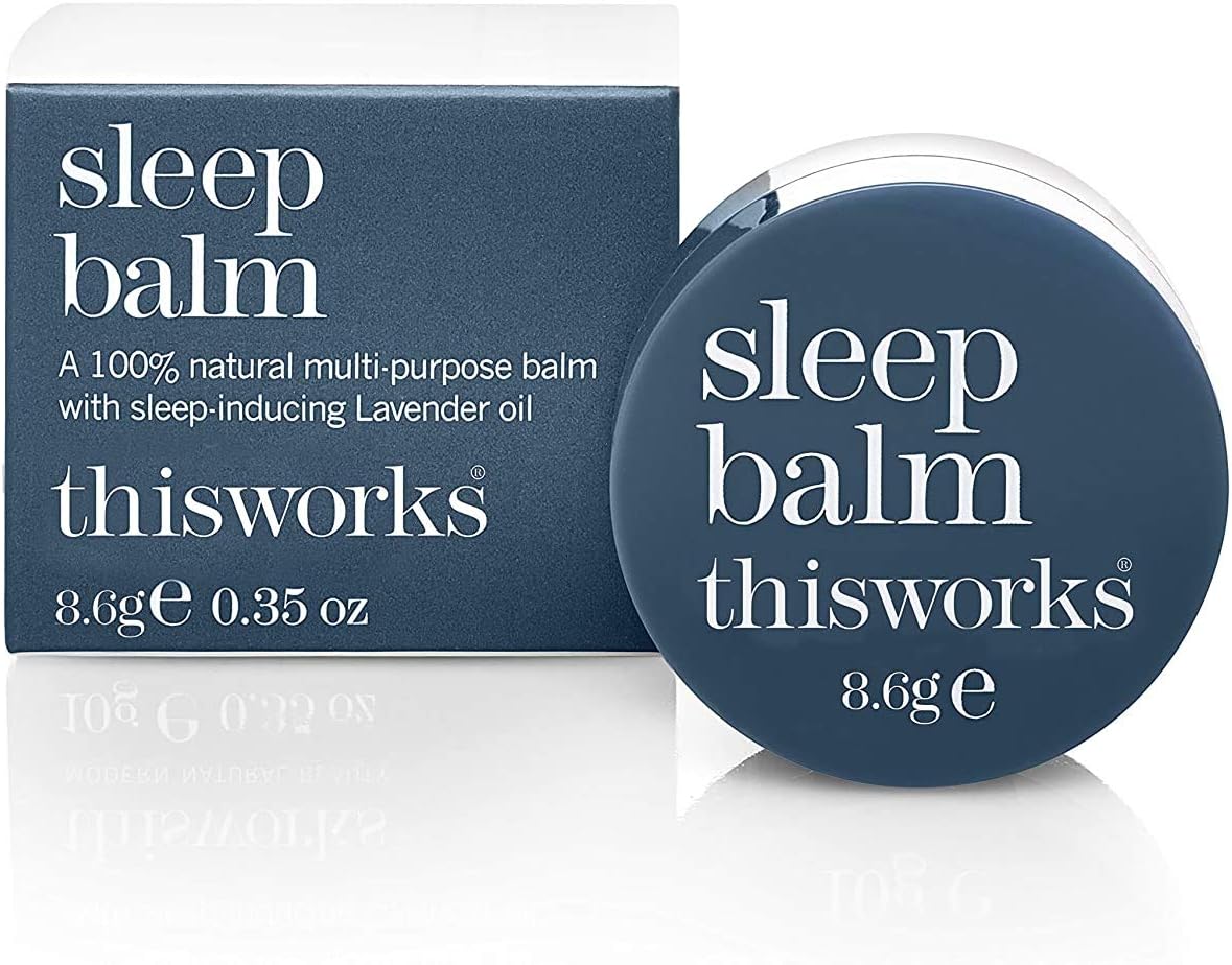 THISWORKS sleep balm: 100% Natural Multi-Purpose Balm with Sleep-Inducing Lavender Oil, 8.6g | 0.35 oz