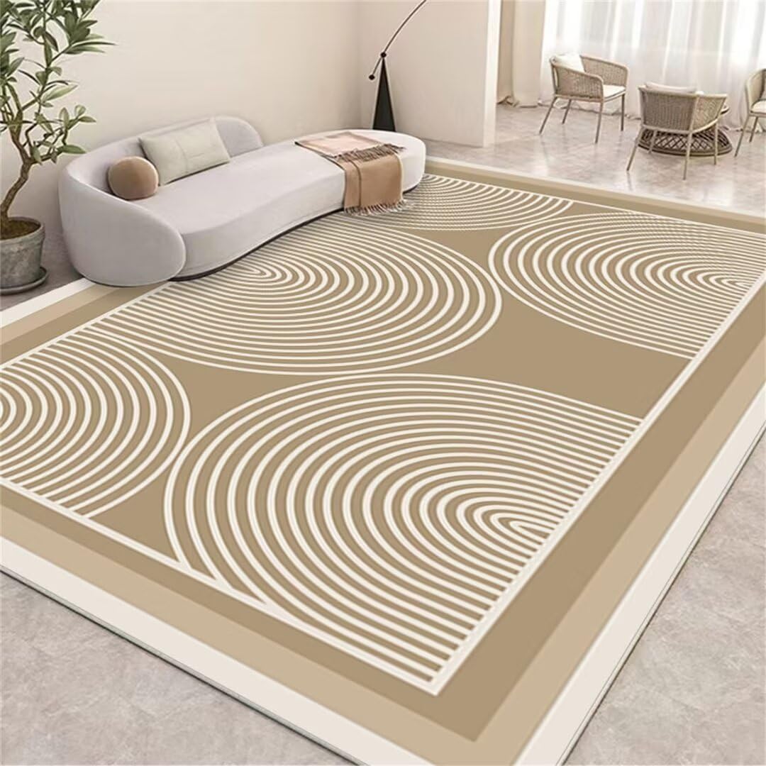 Tapis extérieur entrée antidérapant résistant à l'usure motif anneau