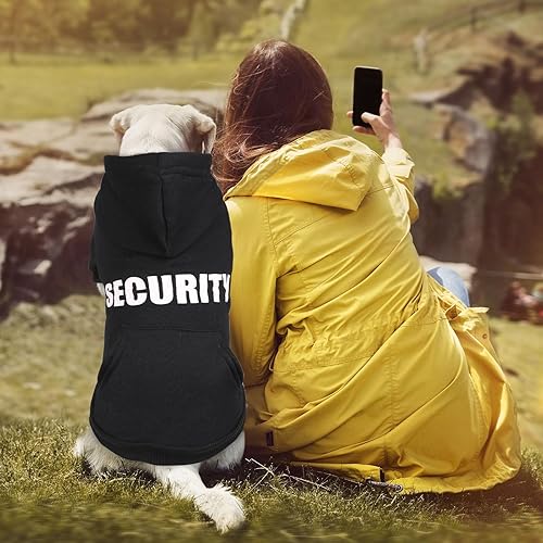 Miniatura 2 de Suéteres para perros grandes, sudadera con capucha para perro, suéter de forro polar cepillado suave para perro, sudadera con capucha para perro con