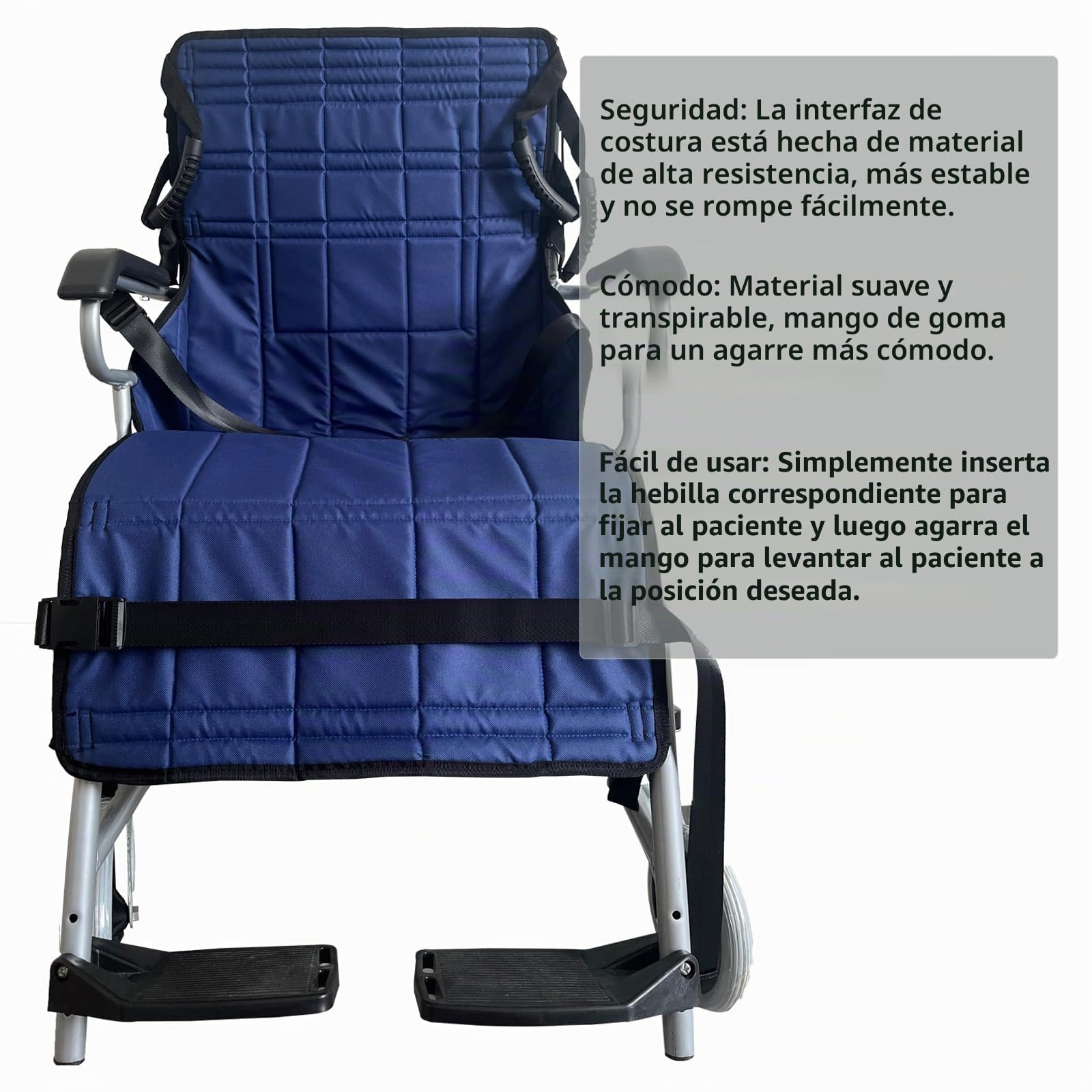 Ayuda de transferencia para personas mayores para subir escaleras, tabla de transferencia de nailon para levantar el cuerpo, ayuda portátil para escaleras para el hogar