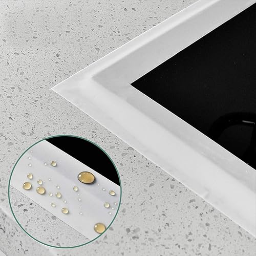 Caulk Strip PMMA - Cinta adhesiva impermeable para baño, ducha, baño, cocina y pared.