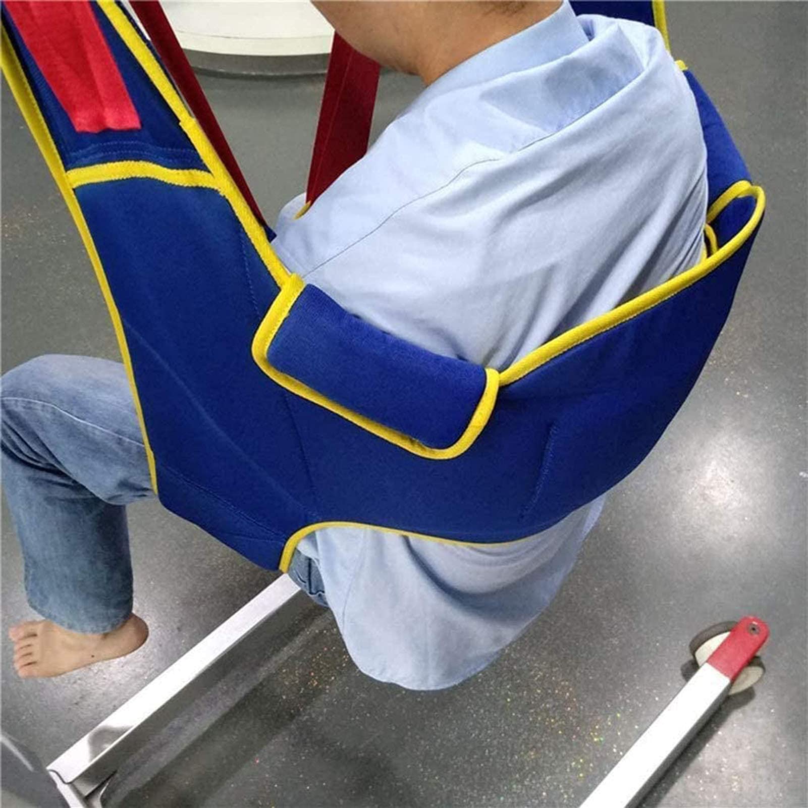 Cintura Di Trasferimento For Sollevamento Pazienti Portatile, Comoda E Antiscivolo, Sicura E Stabile, In Grado Di Sopportare 230 Chilogrammi Adatta For L'uso In Bagno E Il Bagno
