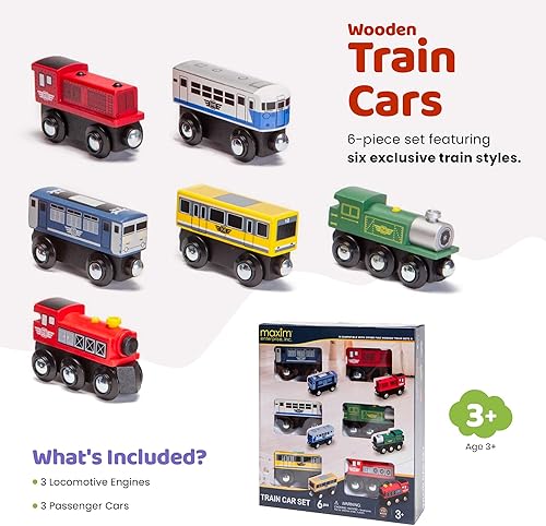 Miniatura 4 de Juego combinado de 6 piezas para tren