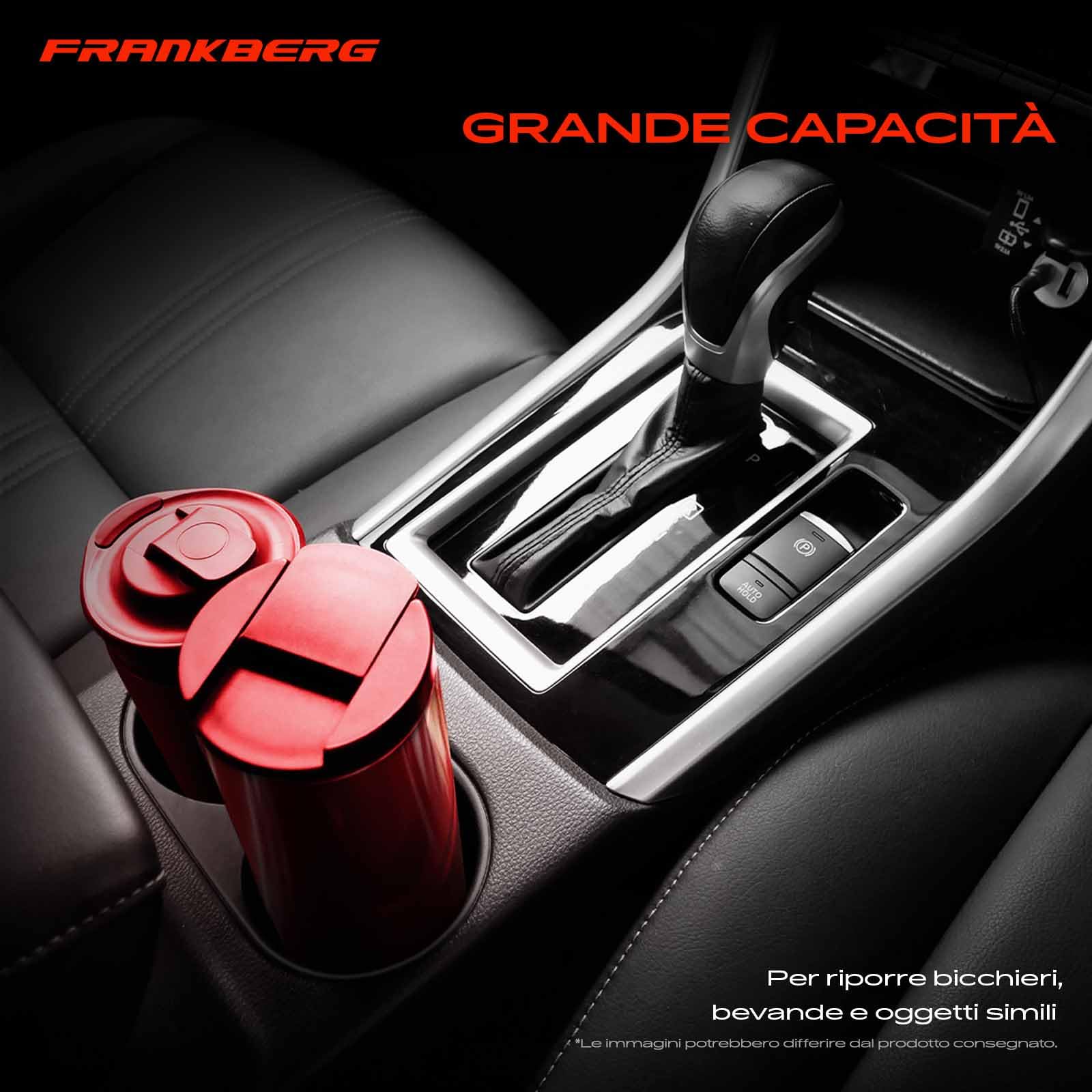 Frankberg Portabevande Portabicchieri Compatibile con Serie 3 Compact E46 Serie 3 Touring E46 Serie 3 E46 Serie 3 Cabriolet E46 Serie 3 Coupé E46 Replace# 51168217953