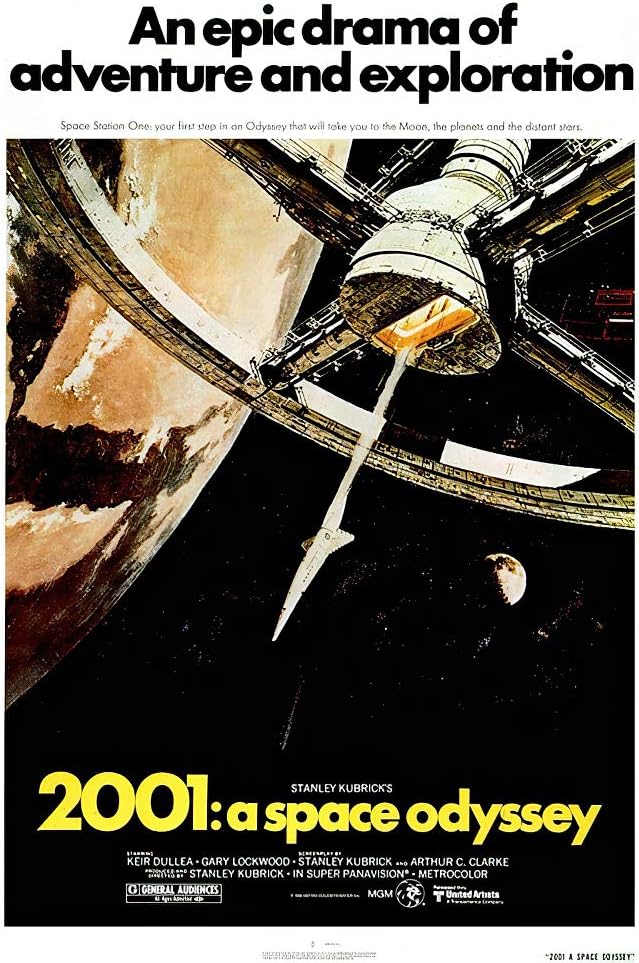 2001 A Space Odyssey - Movie Poster Print (Regular Style) (Size: 27" x 40") (Unframed)