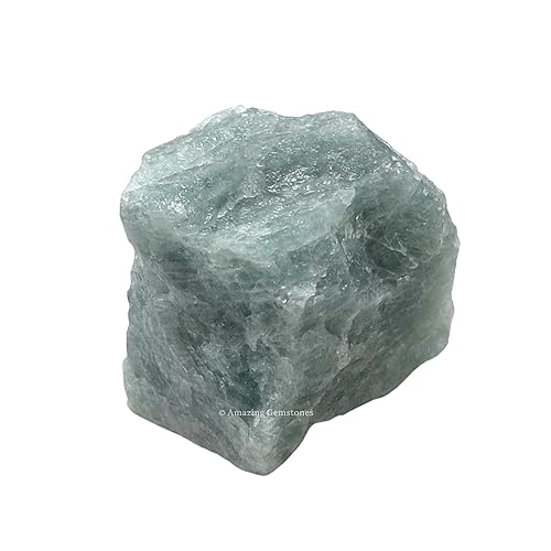 Miniatura 2 de Aquamarine Raw Crystals and Healing Stones, Natural Rocks for Tumbling and DIY Raw Stones and Crystals (1 Piece)