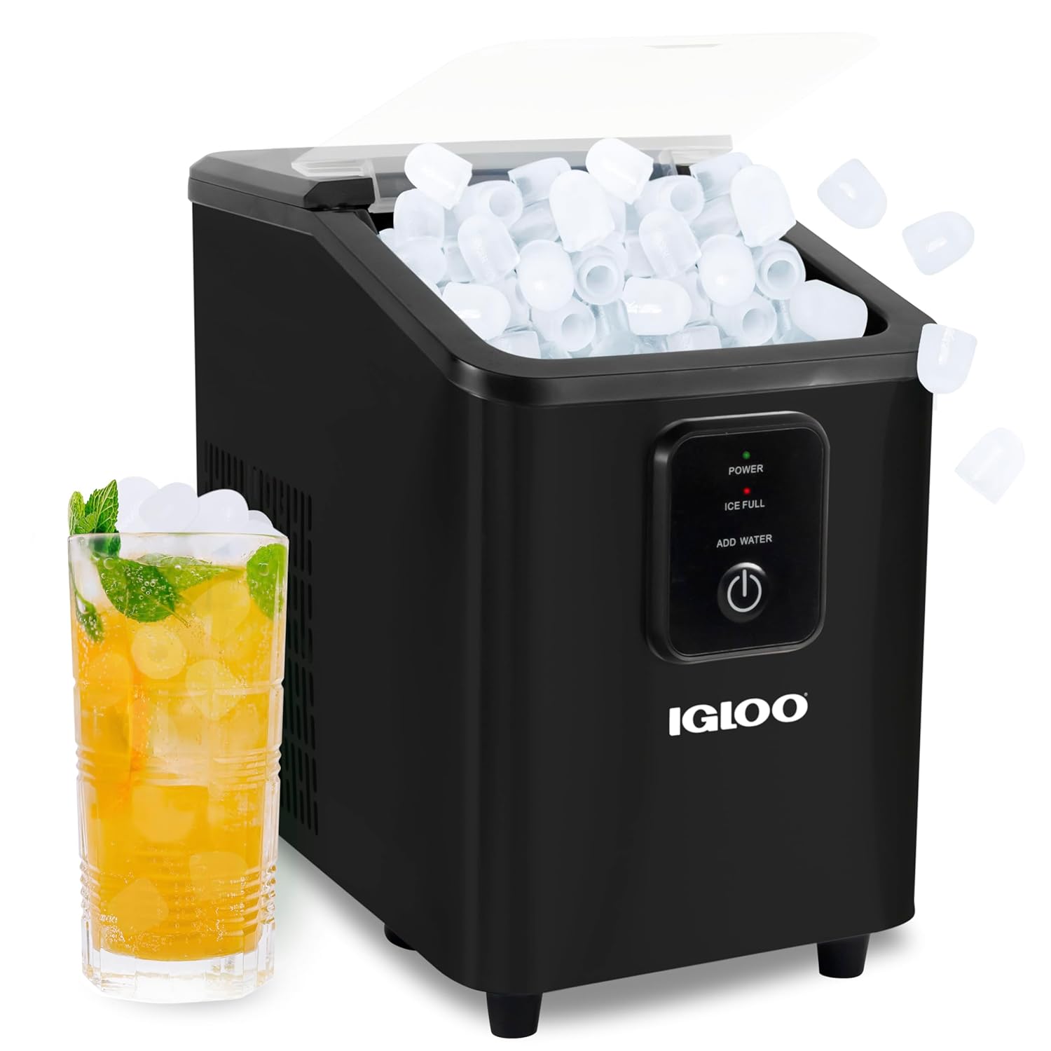 Igloo Self-Cleaning Countertop Ice Maker -...