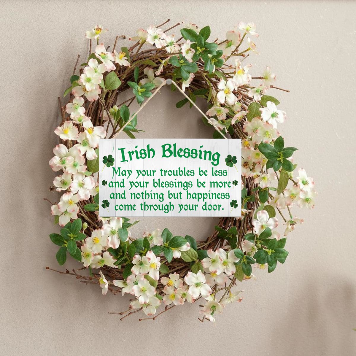 Amazon.com: Irish Blessing Happiness Friendship Gift Plaque St