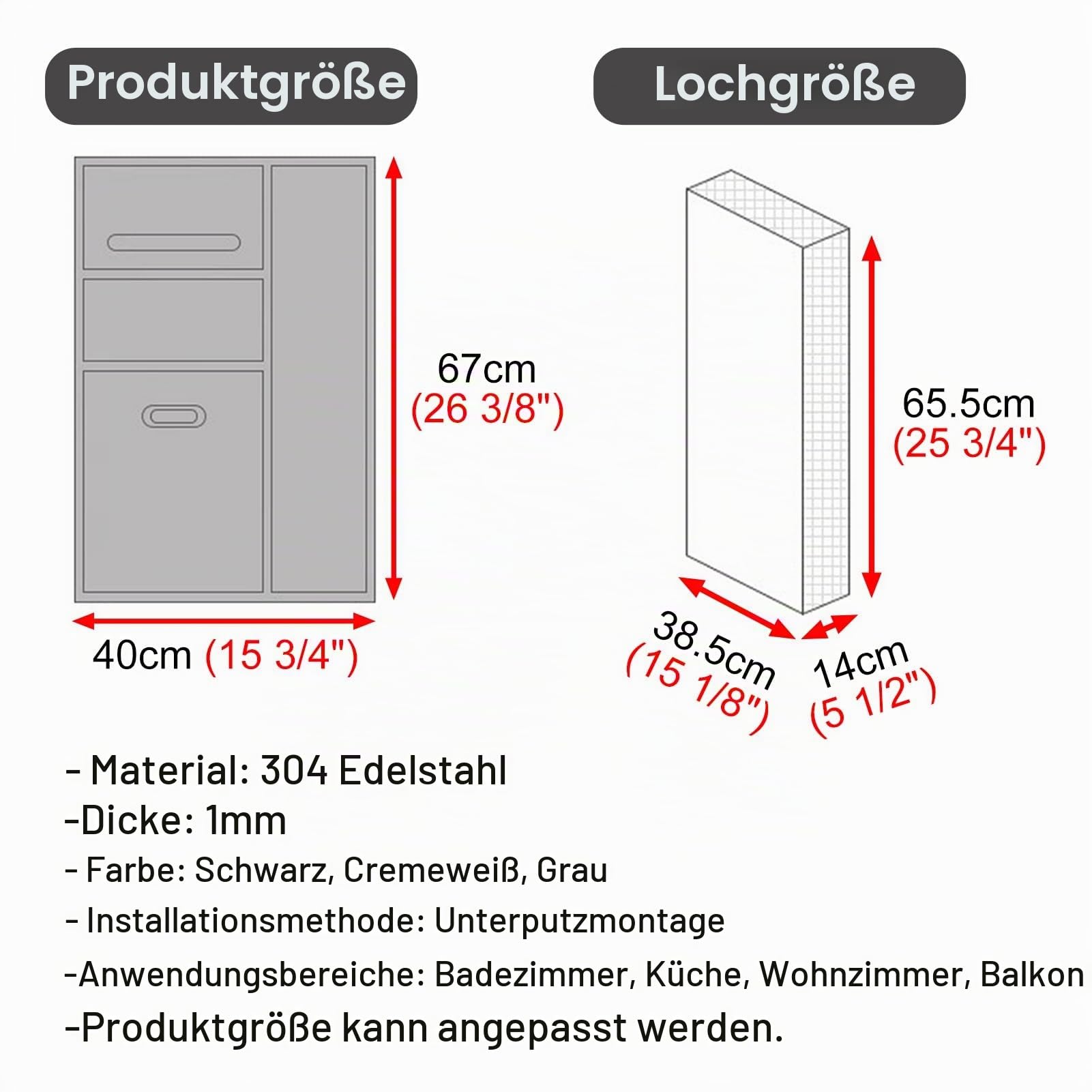 Toilettenpapierhalter Unterputz 3-in-1-Einbau-Toilettenpapierfach, Toilettenpapierhalter aus Edelstahl, Einbau-Mülleimer, Wandregal für Die Badezimmerrenovierung