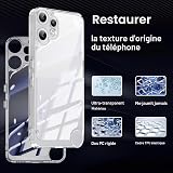 Liisooka Coque pour Nothing CMF Phone 2 Pro, Housse de Protection Antichoc, Anti-Jaunissemente, Anti-Rayures, Case Arrière Rigide en PC, Étui TPU Ultra-Mince, Transparente - 3
