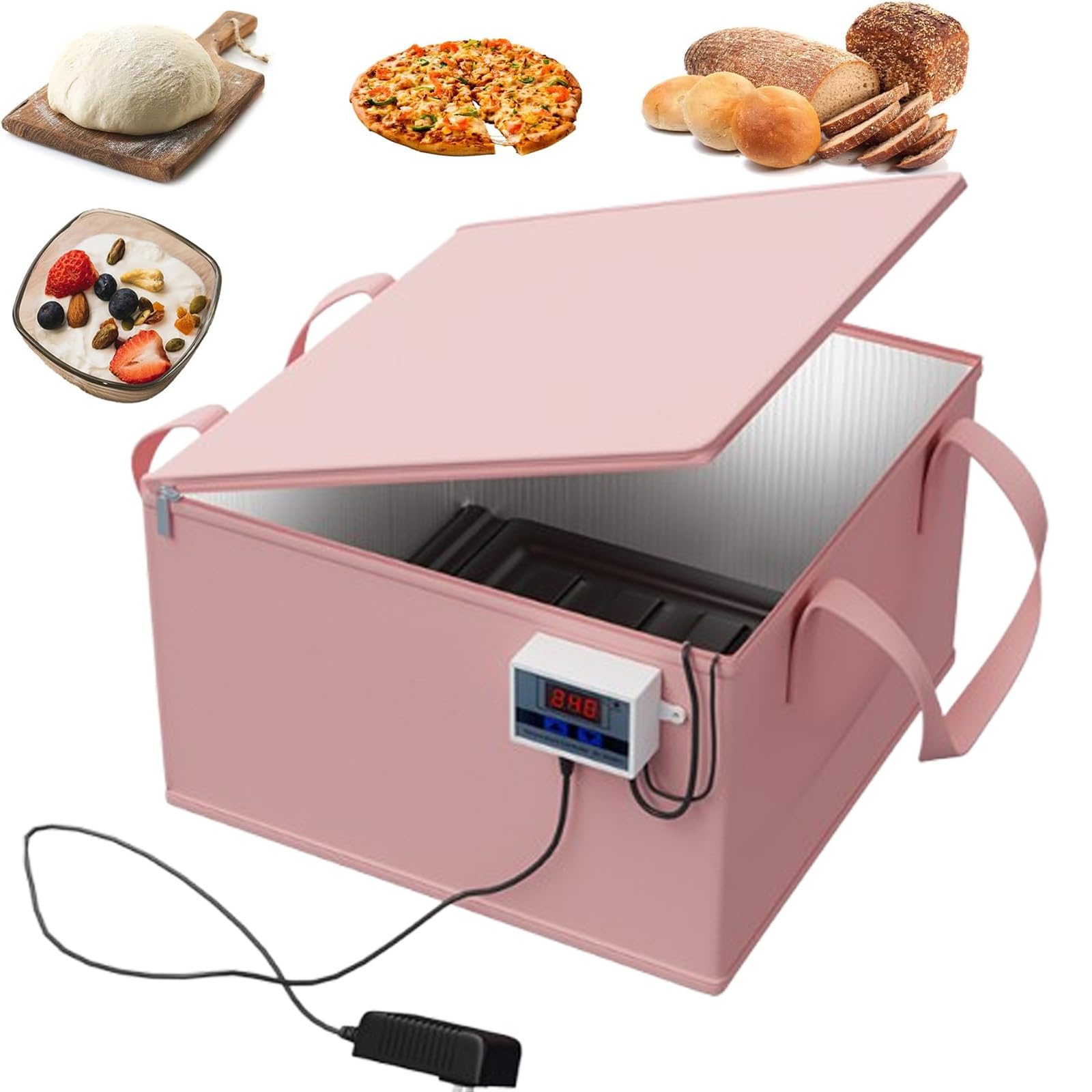 Boîte à pâte à pizza pour faire lever le levain maison