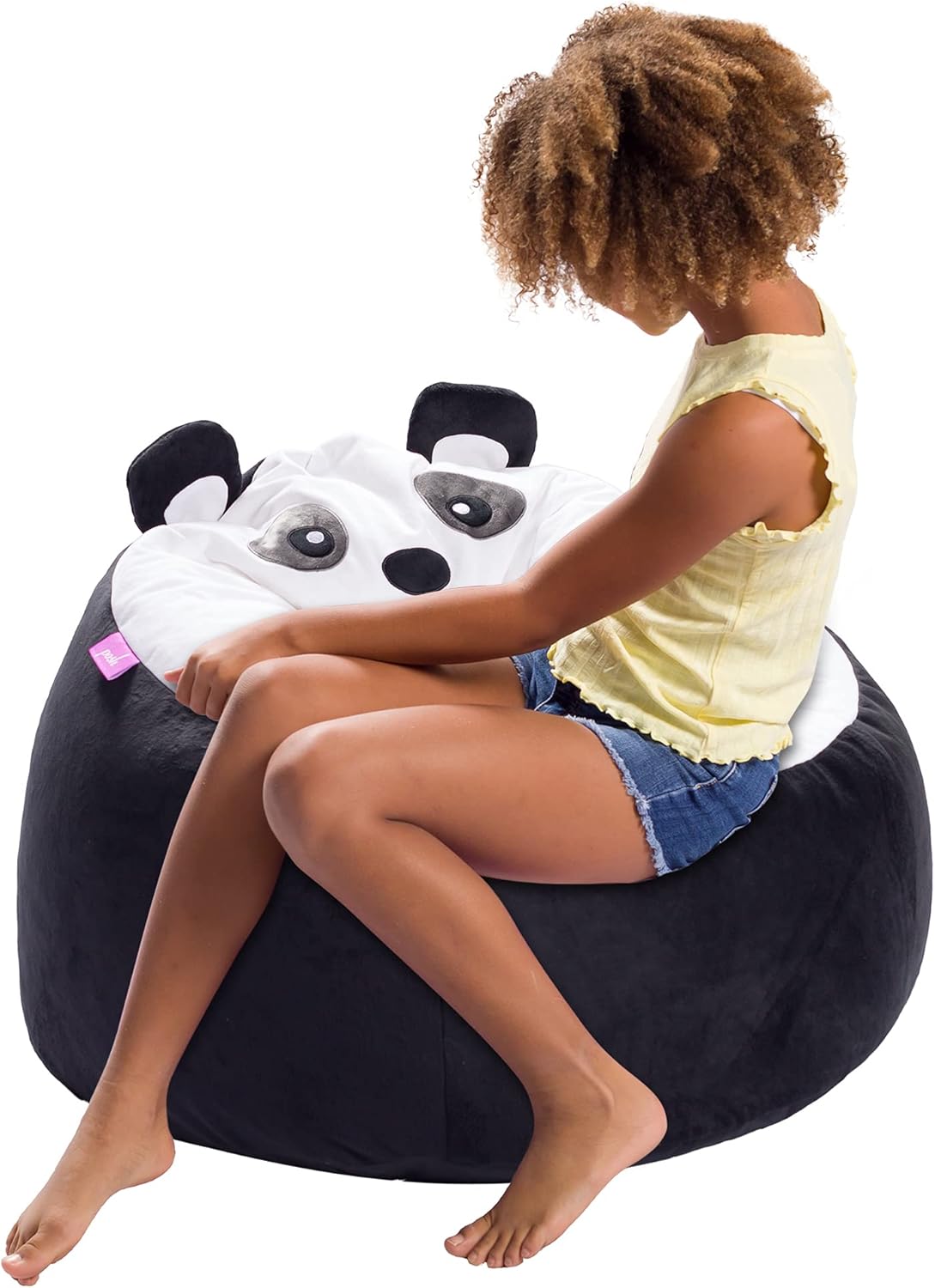 Authentic Crazy Deals Posh Creations Cute Soft and Comfy Bean Bag Chair for Kids, Animal - Panda