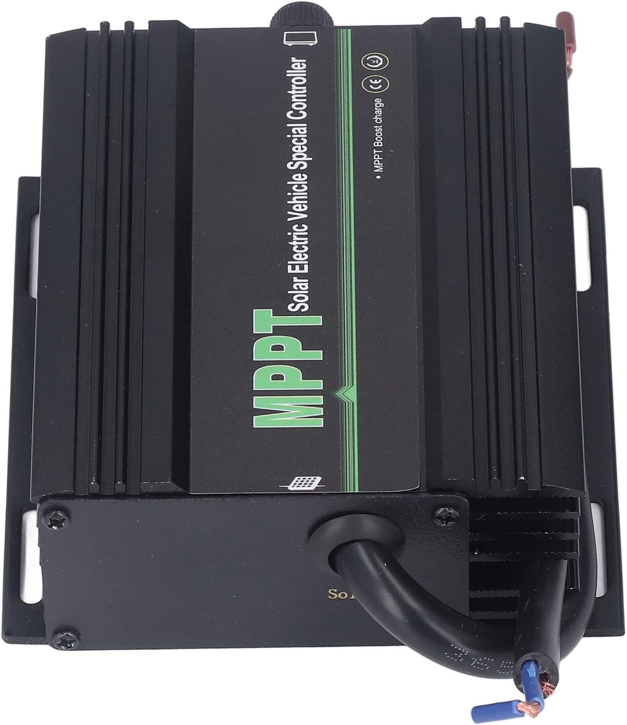 solar charge controller JNEVS electric car MPPT regulator settable voltage, electric car charge controller with LED status indication.