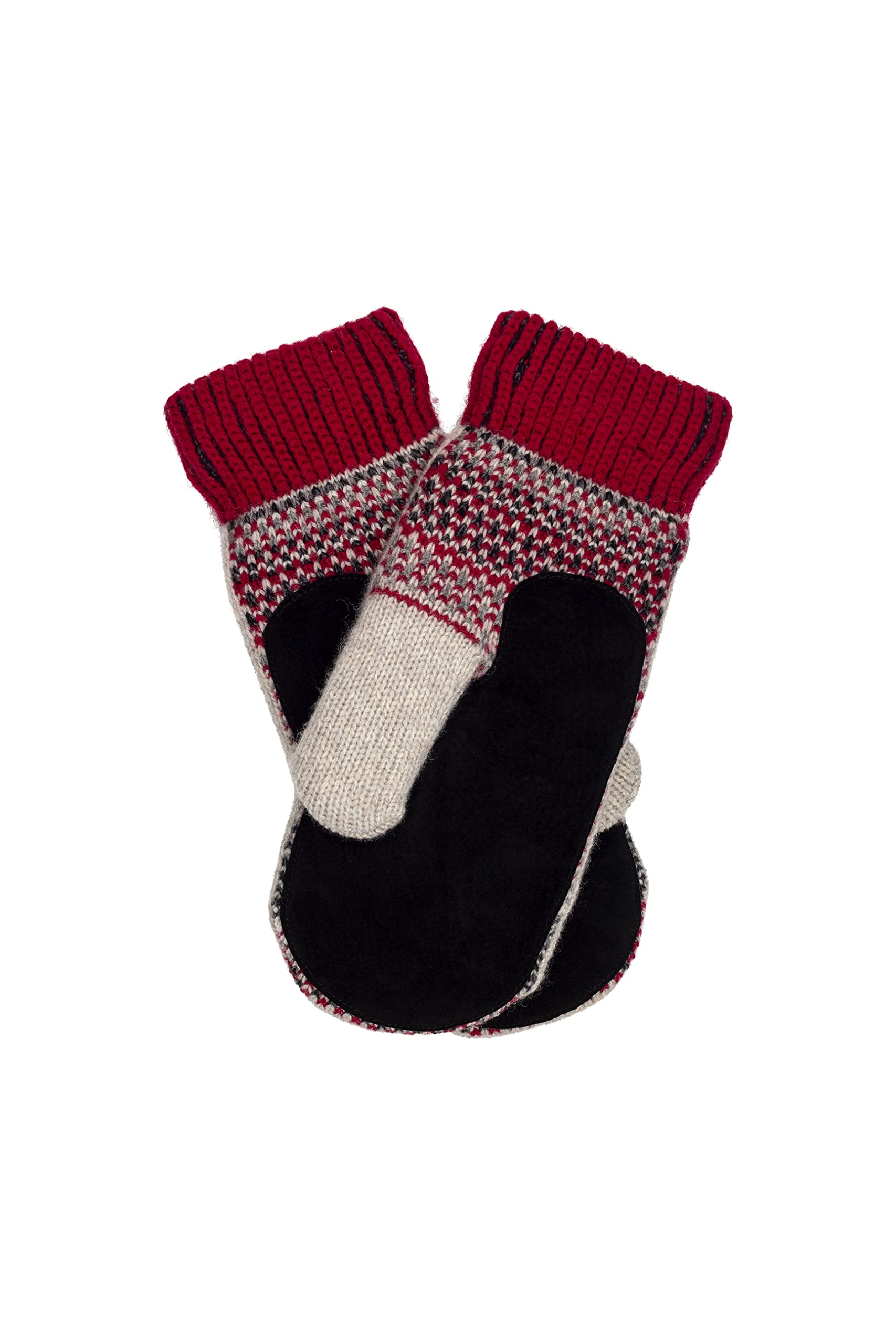 ÖJBRO VANTFABRIK Suede Palm Winter Mittens 100% Merino Wool 4 Layers Wind Resistant Mitts