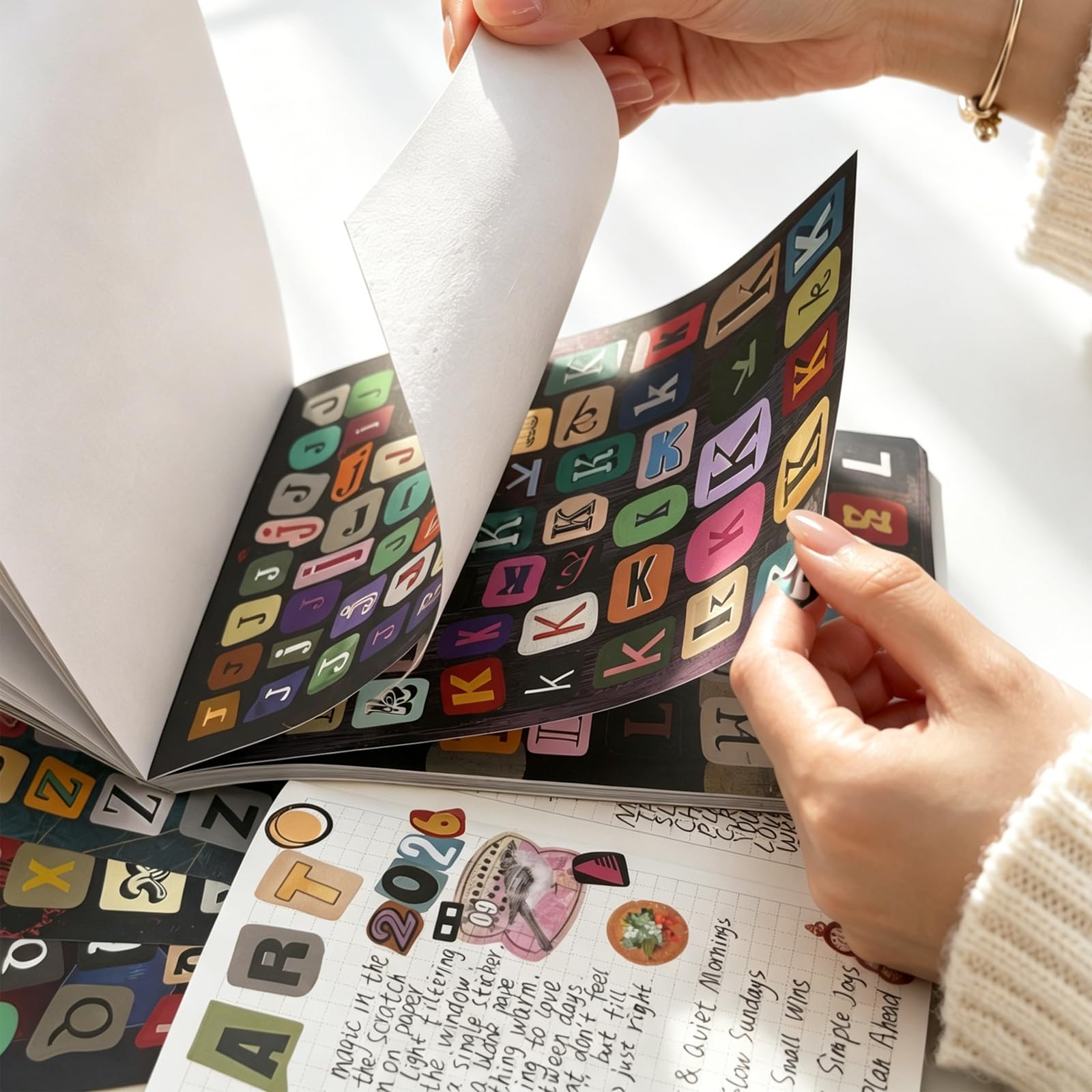 Letter Stickers - 1600+ Pcs for Scrapbooking -2