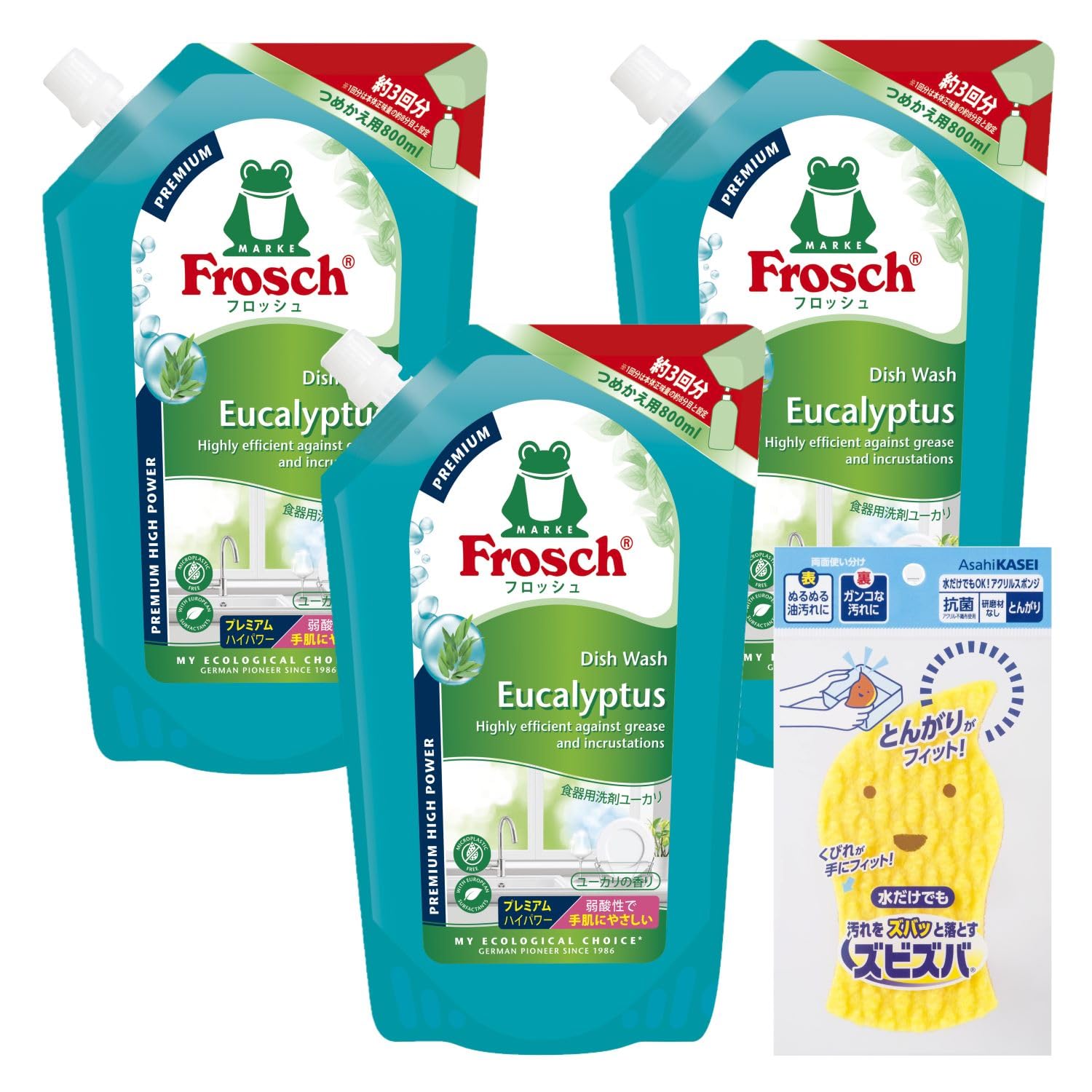 フロッシュ　食器用洗剤　ユーカリ　つめかえ用　800ml×28袋セット Amazon.co.jp: フロッシュ食器用洗剤ユーカリつめかえ用800ml