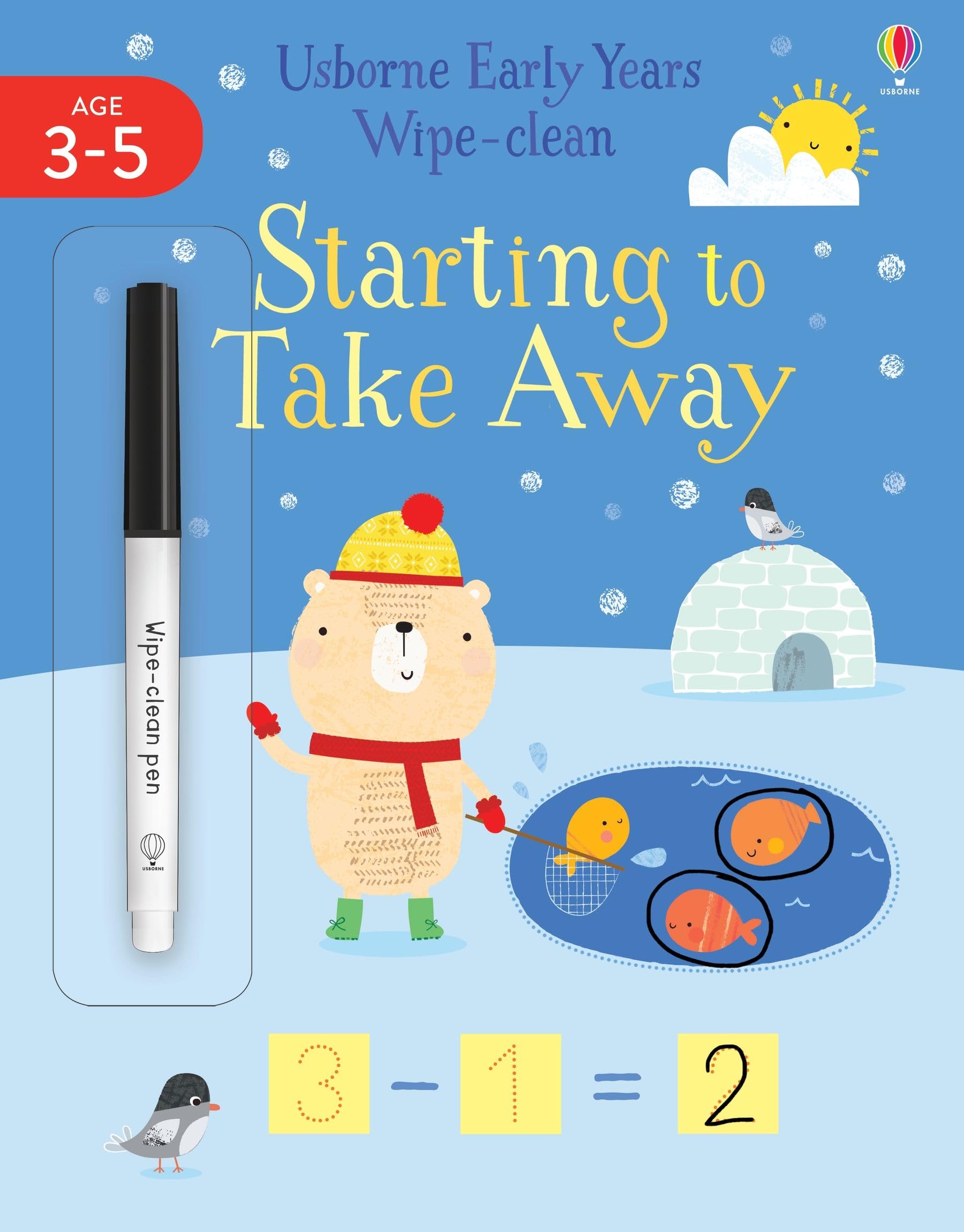 Starting to Take Away (Usborne Early Years Wipe-Clean): 1