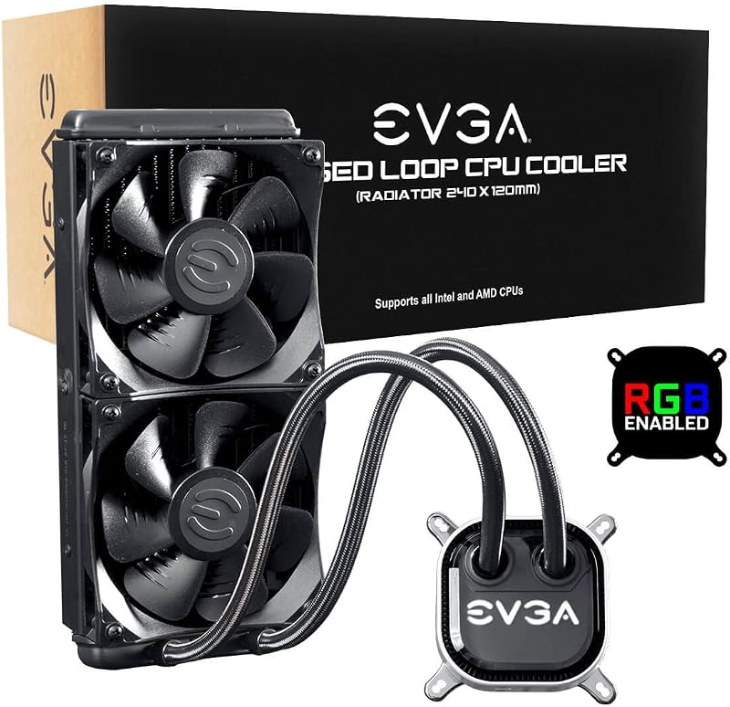 Enfriador líquido de CPU EVGA CLC 240 RGB