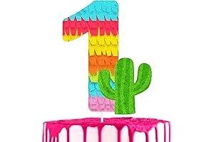 Mexican Piñata 1st Smash Birthday Cake Topper
