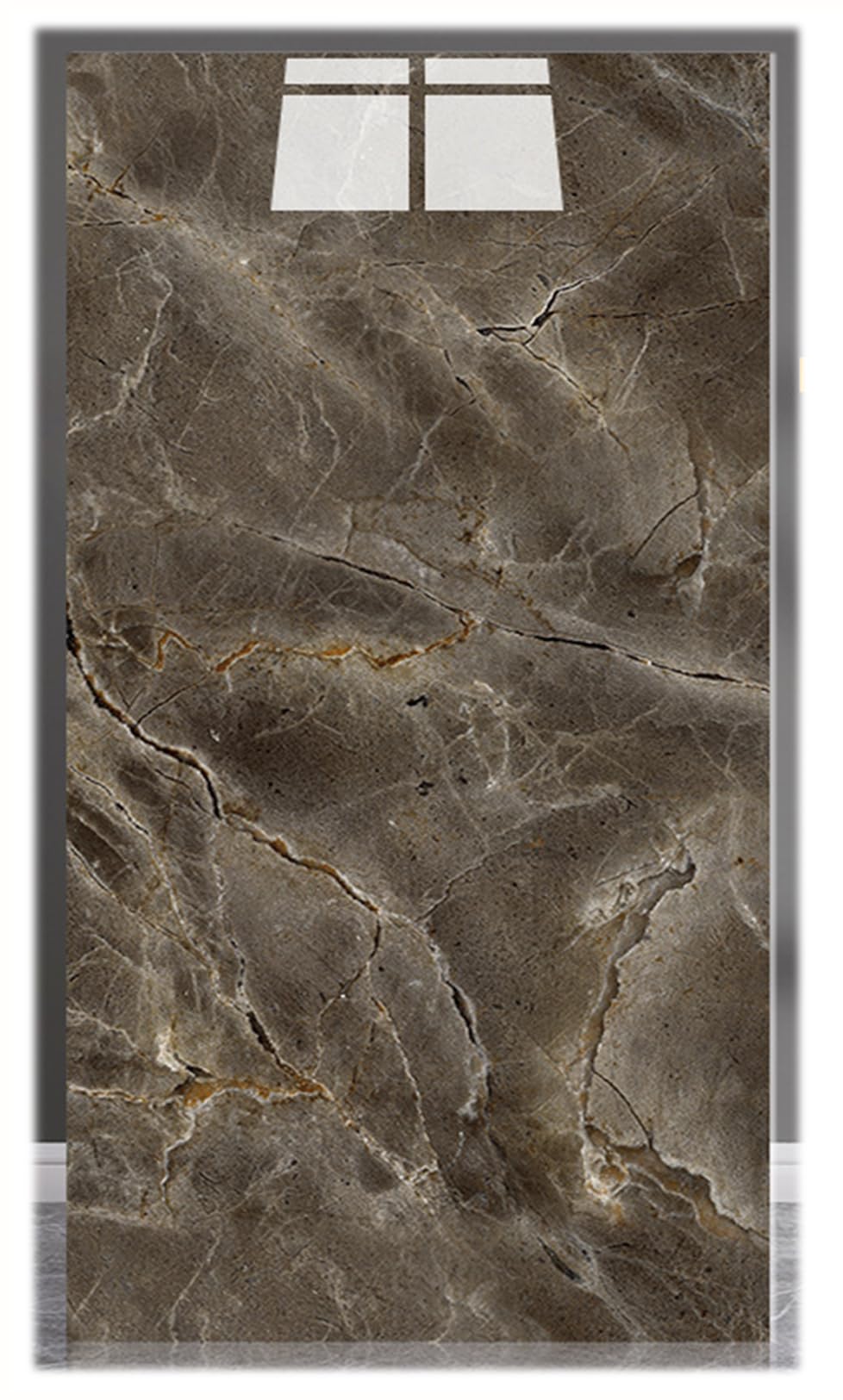Pannelli Decorativi per Pareti, Piastrelle Adesive Cucina | 10 Pezzi, Pannelli Decorativi Effetto,G,40x80CM | Marmo in Pvc Impermeabile Per Pareti, Bagno, Cucina, Doccia e Soggiorno