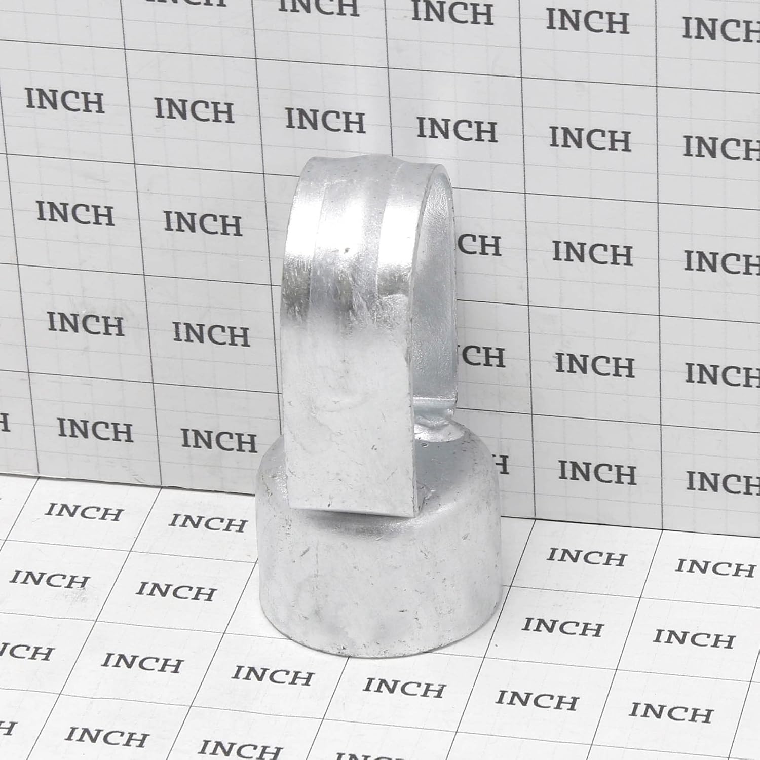 Plum Fittings Chain Link Fence Loop Caps | Eye Top Rail Cap | 1 5/8" x 1 5/8" Pack of 10