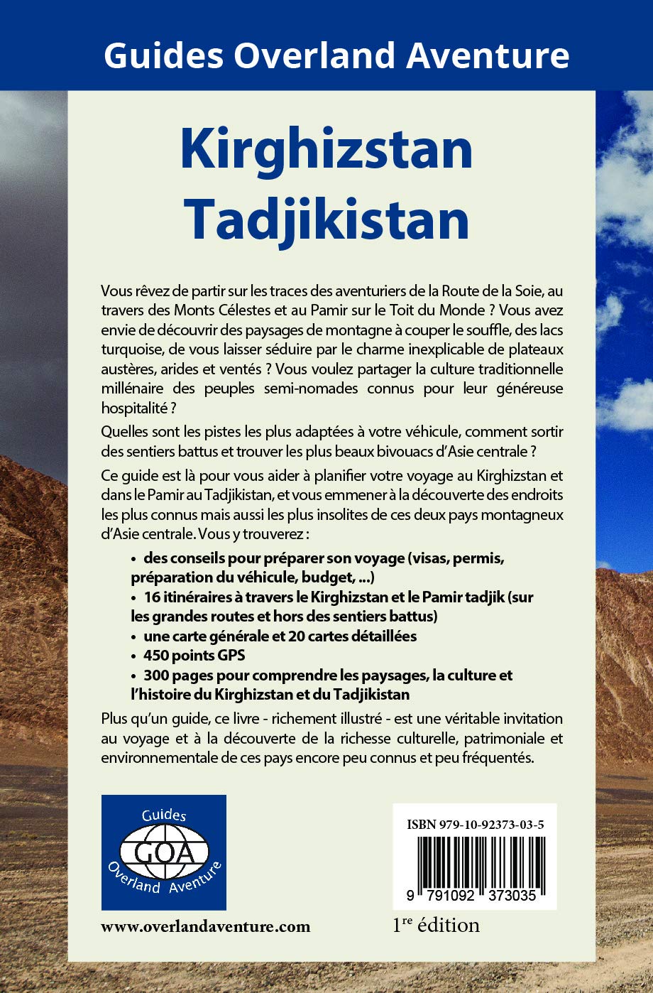 Kirghizstan / Tadjikistan - les Plus Beaux Itinéraires
