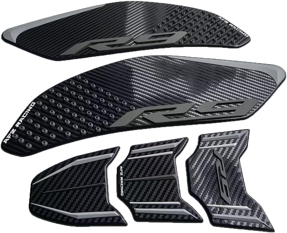 Gas Fuel Tank Pads Traction Side Fuel Knee Grip Decal Compatible with Yamaha YZF R9 2025 2026