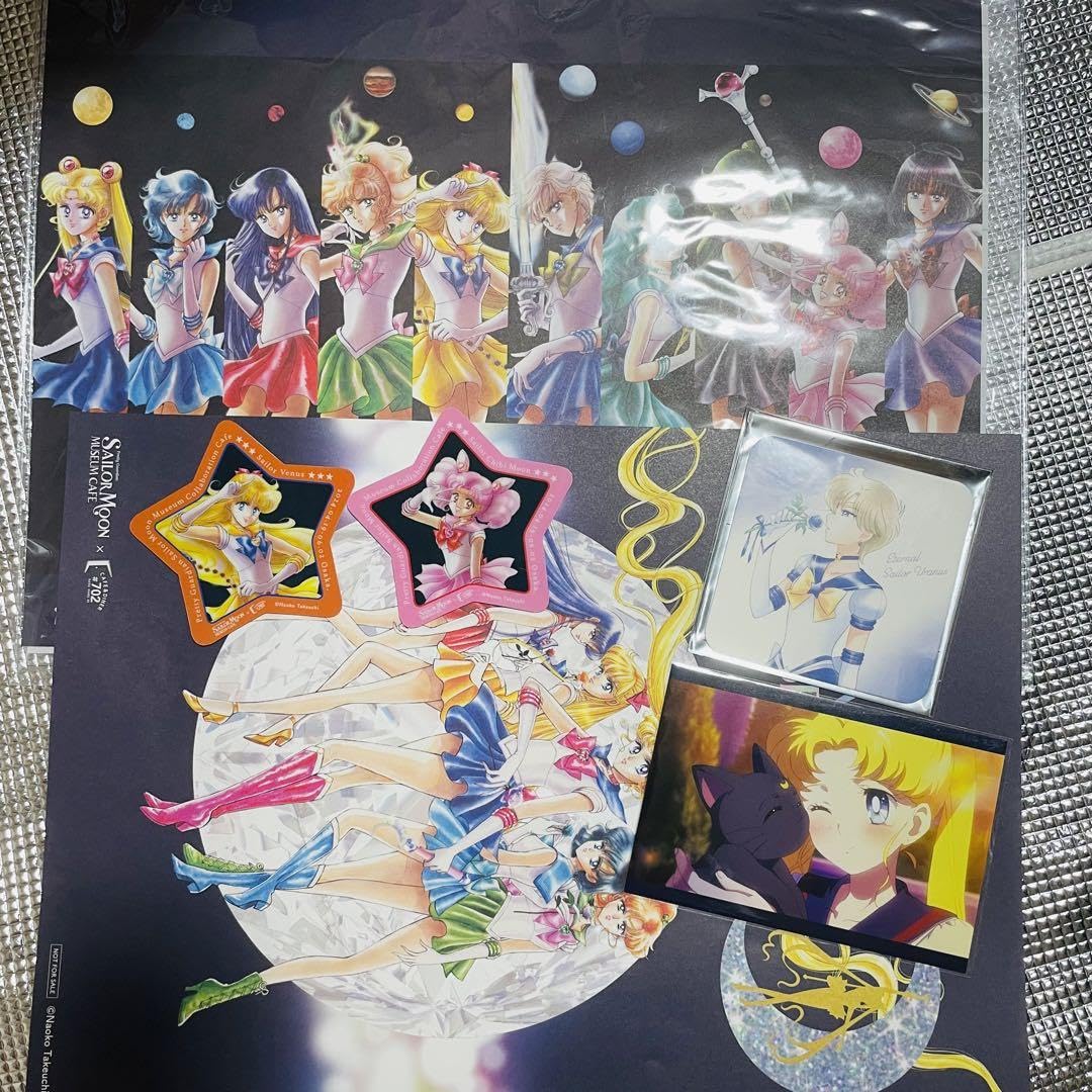 セーラームーンカフェ　ランチョンマット セーラームーンカフェ ランチョンマット 月野うさぎ&タキシード仮面