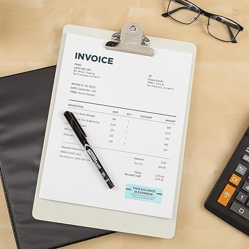 Miniatura 7 de Avery 5980 Etiquetas permanentes de identificación de alta visibilidad, láser, 1 x 2 5/8, azul pastel, 750 unidades