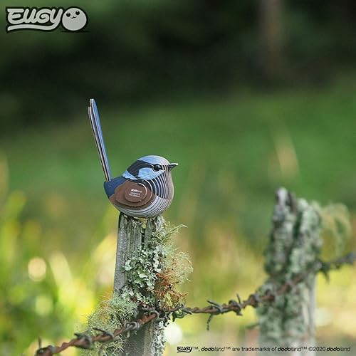 Miniatura 7 de Eugy Fairy Wren - Rompecabezas 3D, 26 piezas, ecológico, juguetes educativos para niños, niñas y niños a partir de 6 años
