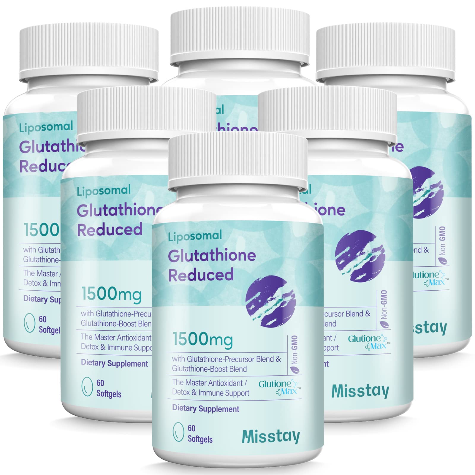 2400 MG Complex Liposomal Glutathione Softgels 1500 MG, Highest Absorption,  Active Form Reduced Glutathione Supplement, L-Glutathione (GSH) Supplement  for Immune, Liver, Detox, 360 Softgels : Amazon.com.au: Health, Household &  Personal Care