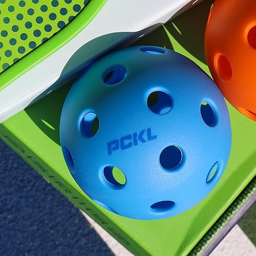 Miniatura 5 de PCKL Pelotas de pickleball de velocidad óptica | Elige pelotas de pickleball para interiores o exteriores | Aprobado por USAPA | Paquete de 4
