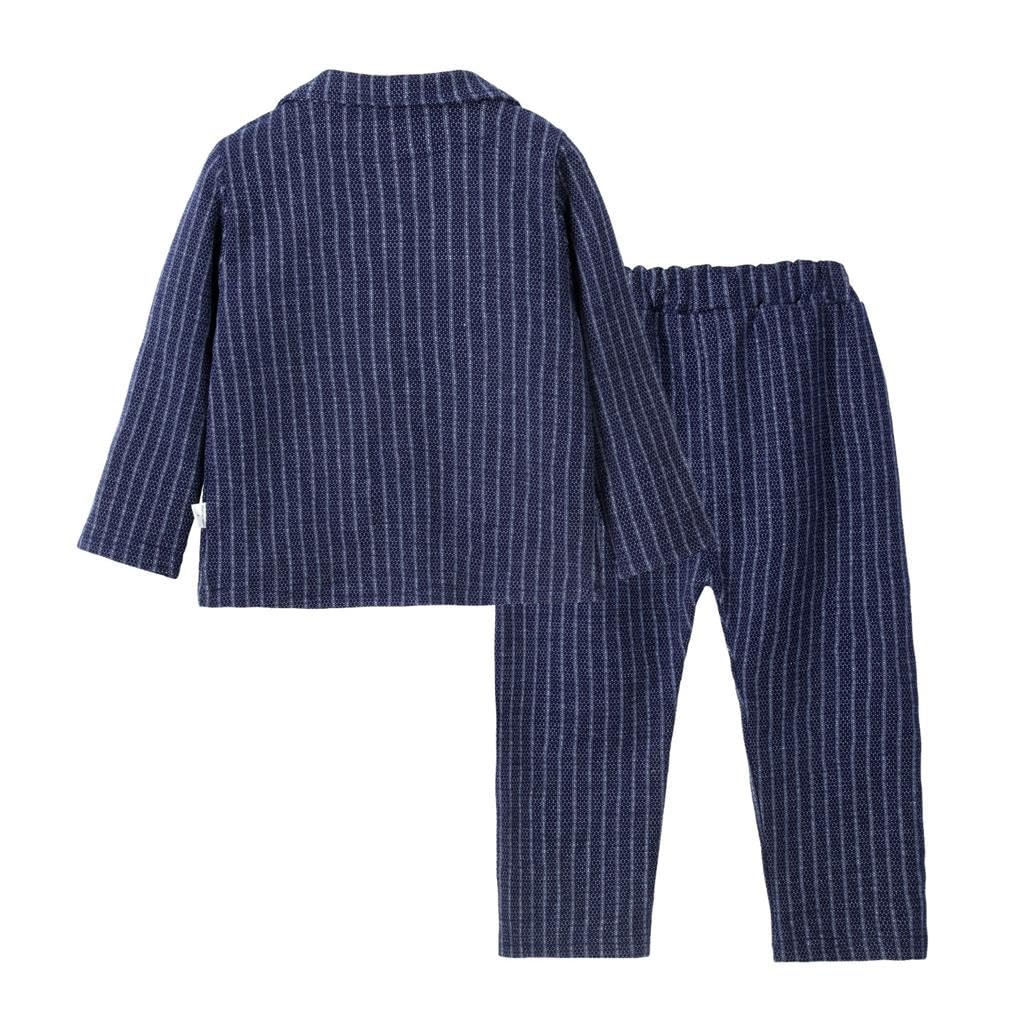 Lito Angels Plaid Gilet Costume Bebe Enfant Garcon Vetements de Mariage Ceremonie Gentleman avec Chapeau, Gris Vert Marron Bleu