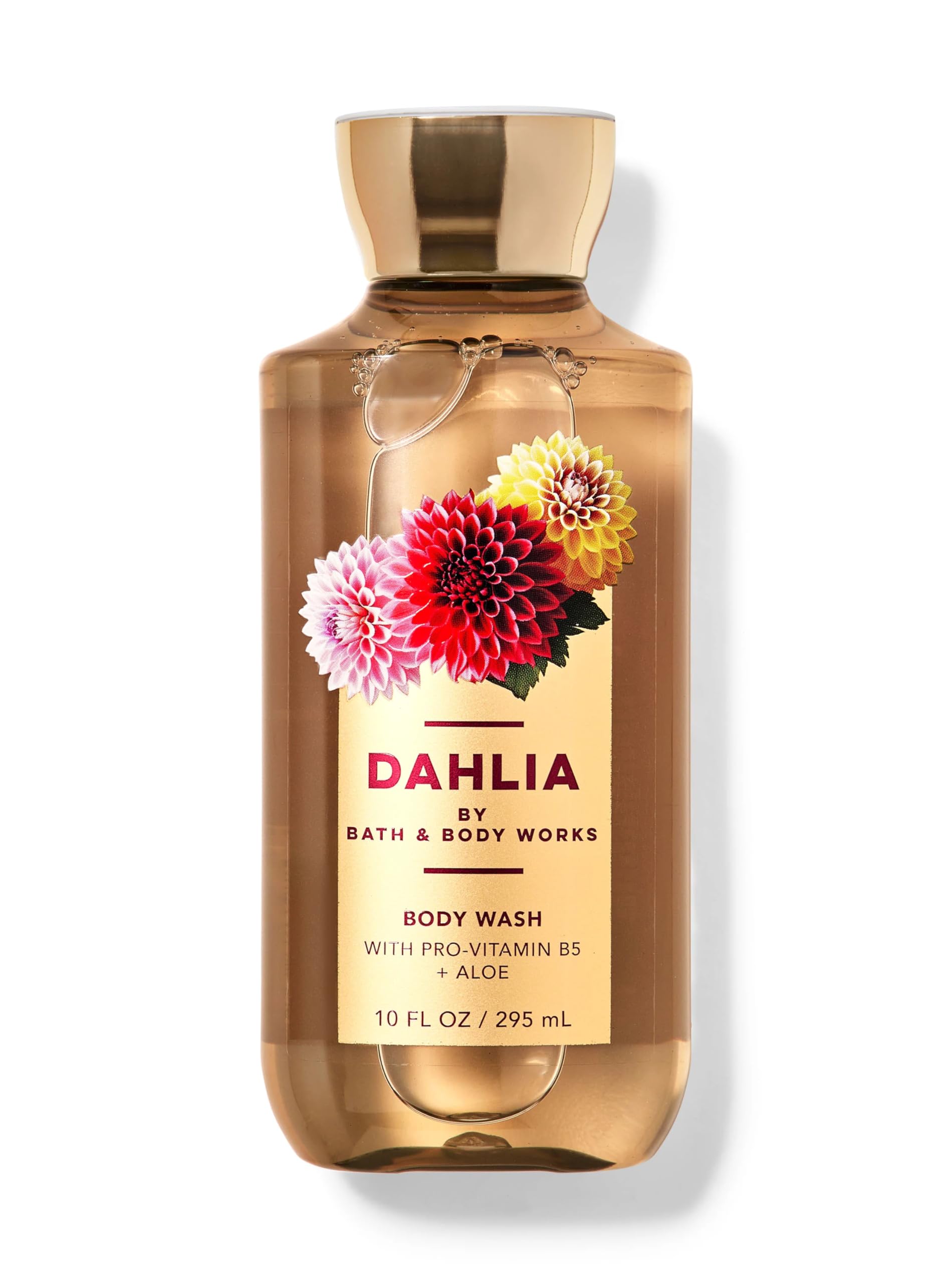 Bath & Body Works Dahlia Body Wash - Nourishing Shower Gel for Women – Gentle, Sulfate-Free Cleansing with Pro-Vitamins B5 & Aloe – 50% Recycled Plastic Bottle