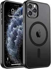 BEMMY Capa Capinha Case Para iPhone, Case Capinha Magnética para iPhone Compatível com Mag-safe, Translúcida Mate Resistente A Choques (iPhone 15). A única Loja Autorizada "Bemmy-BR".