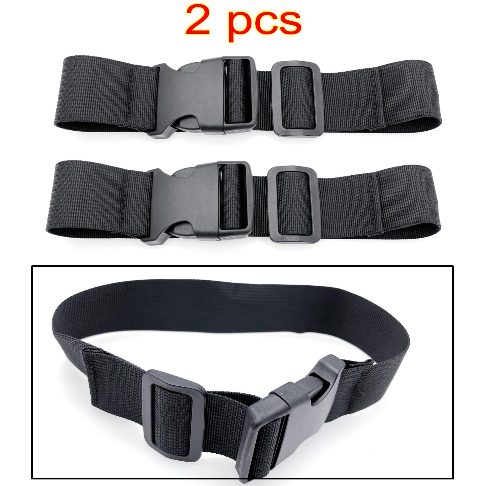 Grandes 4 Correas Para Maleta, Correa De Equipaje, Correa Ajustable Con 2 Correas Para Maletas