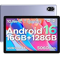 DOOGEE U10 Android 16 Tablet 10 Pollici Gemini AI, 16GB(4+12)
