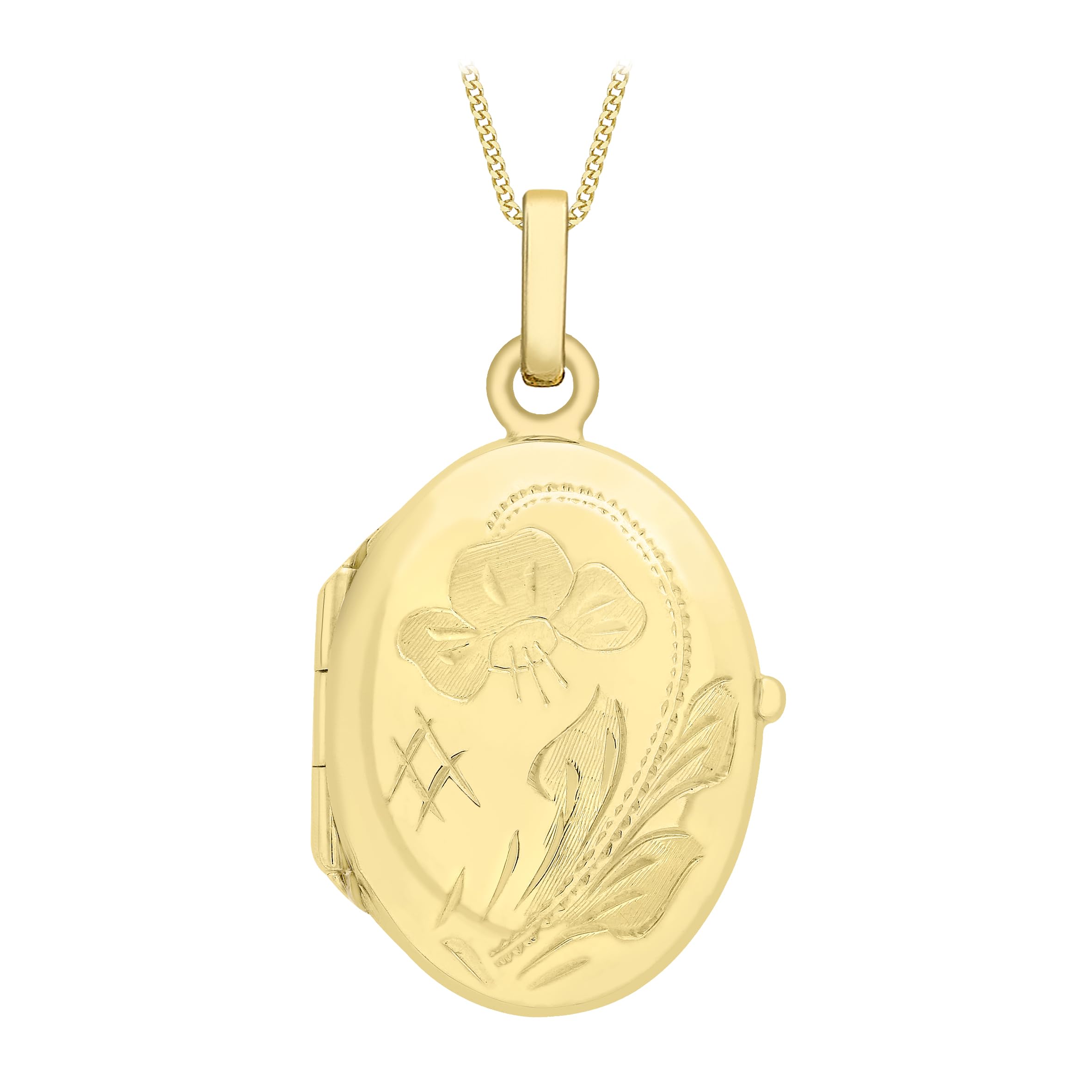 CARISSIMA Gold Collar de mujer con oro amarillo de 9 quilates (375/1000), 46 cm