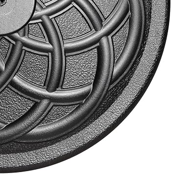 ABBLE 27LBS Resin Umbrella Base Heavy Duty Outdoor Stand, Market Umbrella Base Holder, Patio Base Stand for Garden Beach Patio, Black