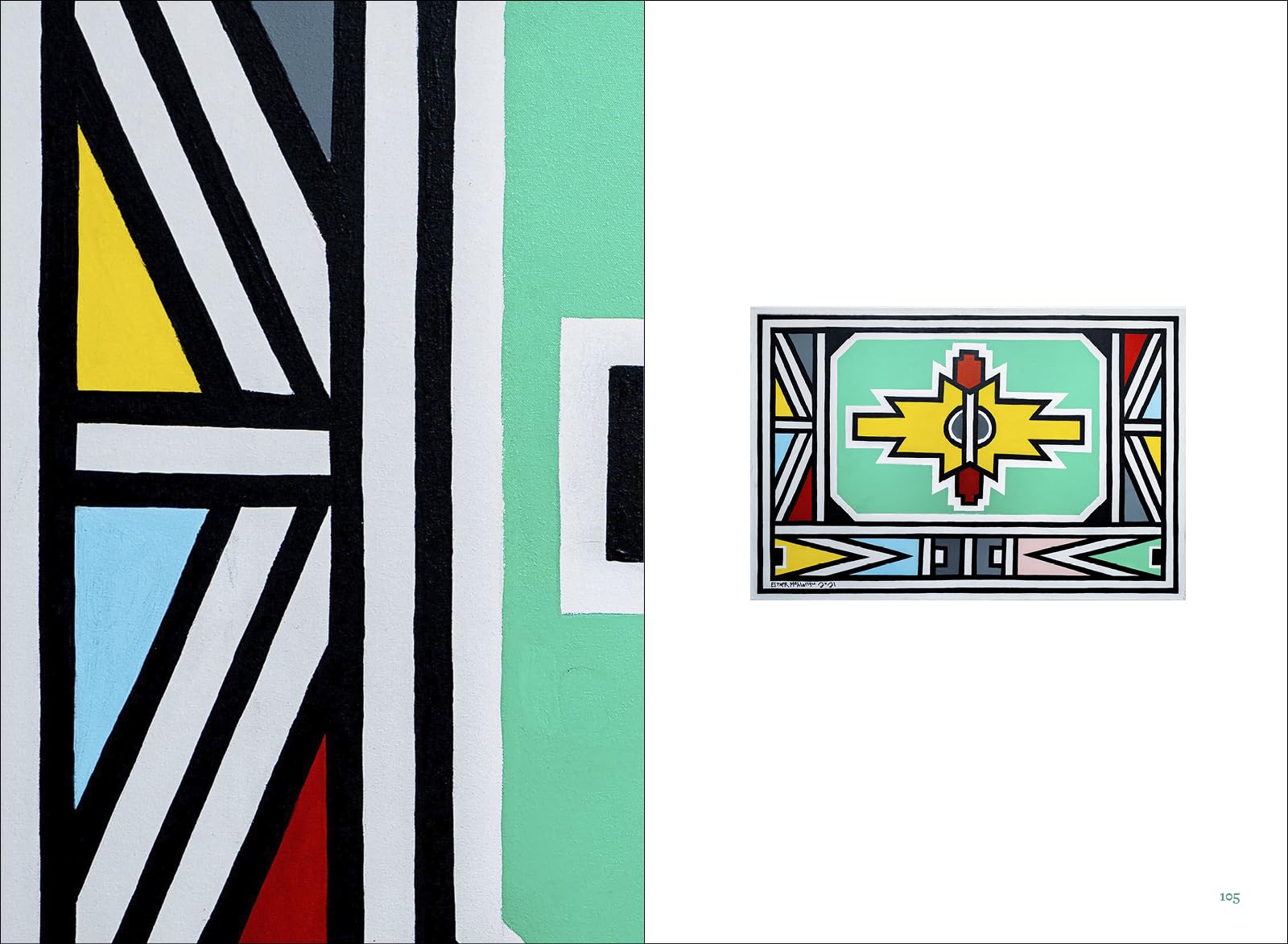 Esther Mahlangu /anglais